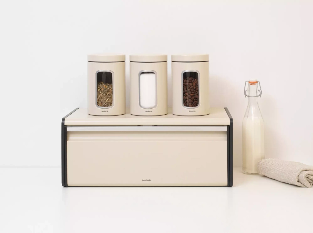 Brabantia -  бежевая хлебница / артикул   202384  / GTIN 8710755202384