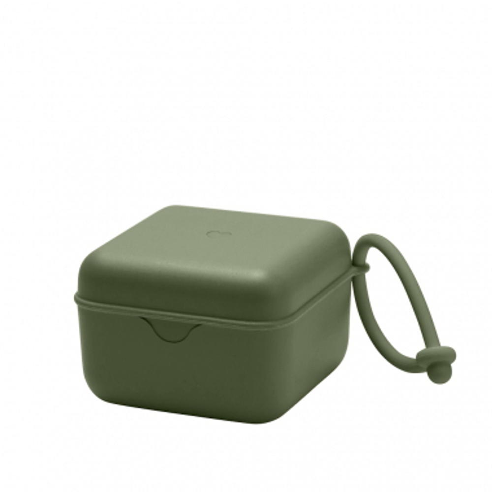 Контейнер для пустышки BIBS Hunter Green