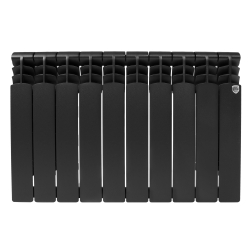 Радиатор Royal Thermo Revolution Bimetall 500 2.0/Noir Sable – 10 секц.