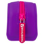 Пенал-косметичка BRAUBERG, силикон, "Kittens", 20х5х6 см, 229028