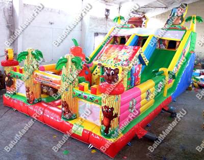 Коммерческий батут "В погоне за медведем 2"