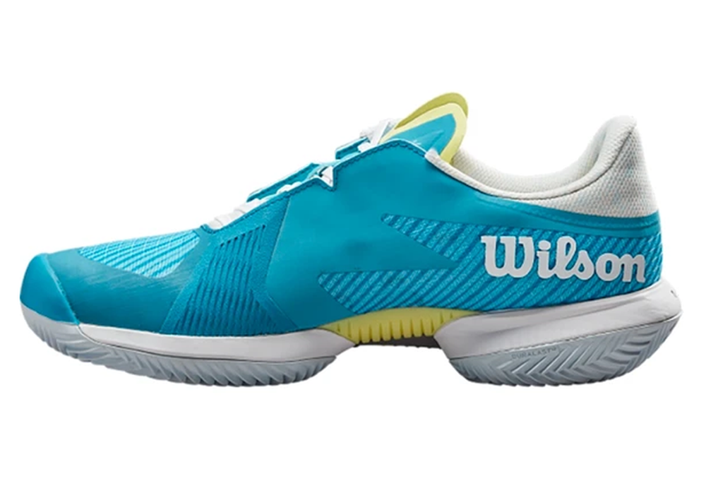 Женские Кроссовки теннисные Wilson Kaos Swift 1.5 Clay W - algiers blue/white/snny limy