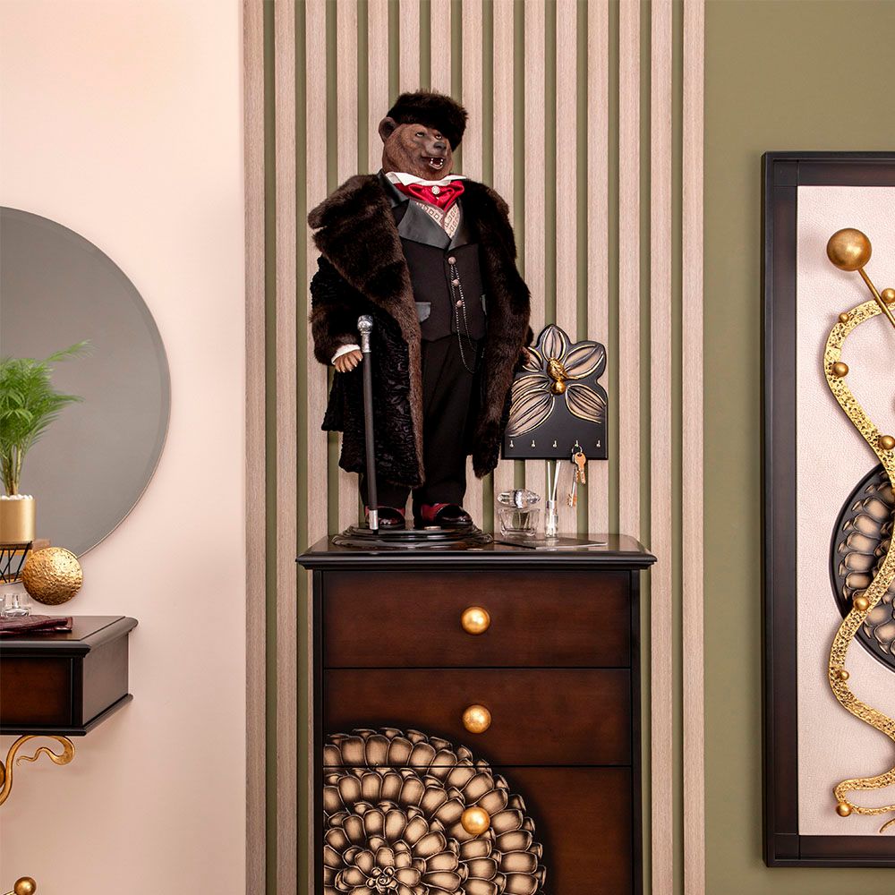 Кукла коллекционная Медведь Шаляпин