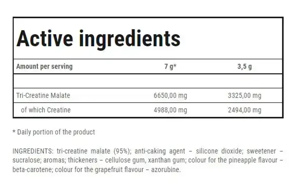 БАД CM3 Powder Tricreatine malate 250 g (Trec Nutrition)