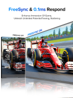 24.5" Портативный сенсорный игровой монитор UPERFECT Umax25 Tocuh 2560x1440, 165 Гц, IPS