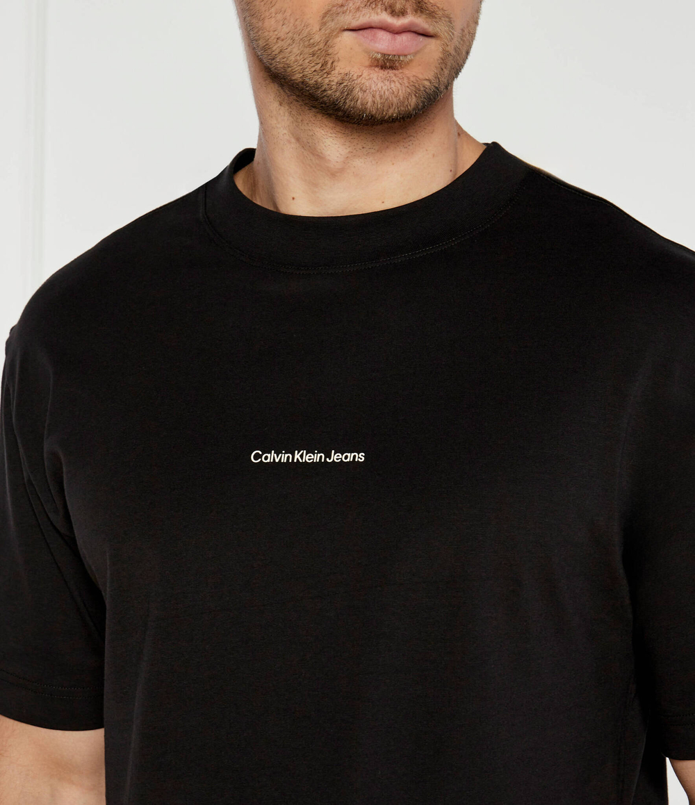 Футболка CITY GRID MAP CALVIN KLEIN JEANS - черный(J30J325689)