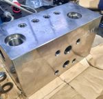 Плита гидроблока по чертежу 14846.06.240