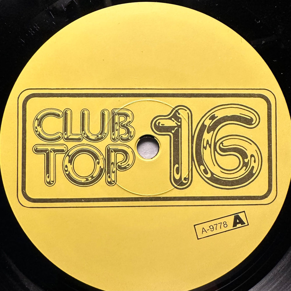 Сборник Club Top 16 International Top Hits (Швеция 1989г.)
