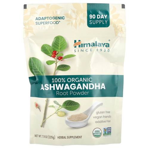 Himalaya, † Порошок из корня органической ашваганды