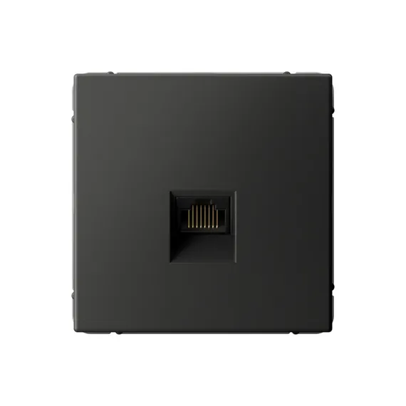 Розетка компьютерная ArtGallery RJ45 кат.5E механизм базальт SE GAL001483