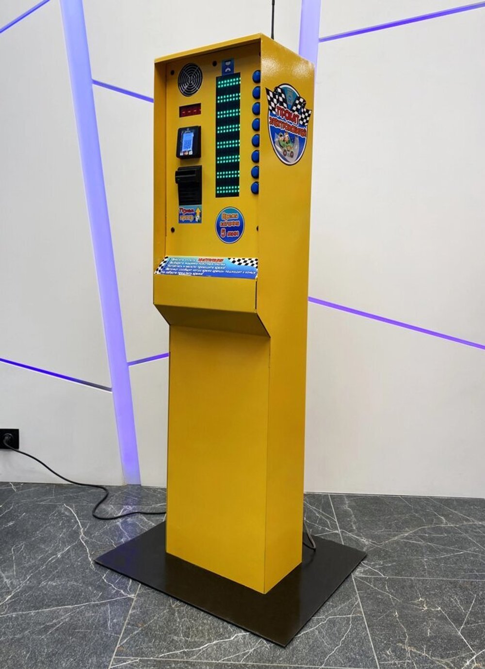 пост для электромобилей, стойка для электромобилей, терминал для электромобилей, автоматизация для электромобилей