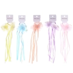 Резинки для волос детские 2шт «КОНФЕТКИ», цветочки, микс 5 цветов, d-3см/20