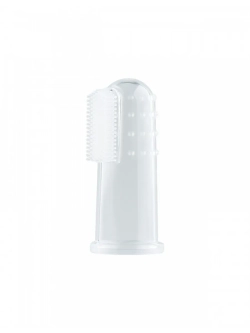 Щетка зубная LUBBY силиконовая на палец, с 4 месяцев, Арт.