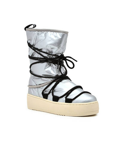 Утепленное угги Napapijri - серебряный(NP0A4FBOCV)