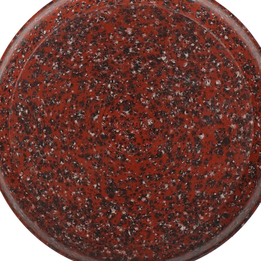 Сковорода алюминий, 20 см, антиприг, Гурман, Granit Red, красн, ГМ2001 ГР, с дерев ручк