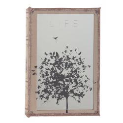 GAEM Ключница с зеркальным элементом, L16 W5 H24 см