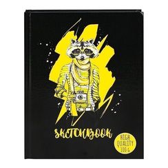 Bloknot \ Блокнот \ Notebook Sketchbook Енот