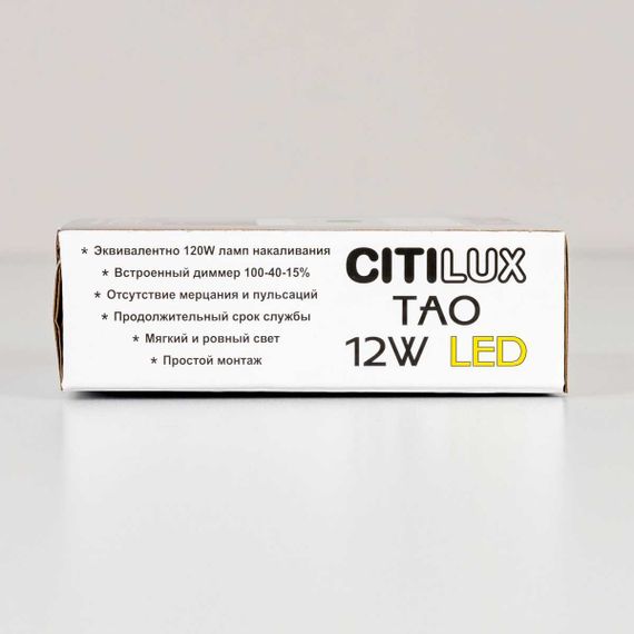 Накладной светодиодный светильник Citilux Тао CL712X120N