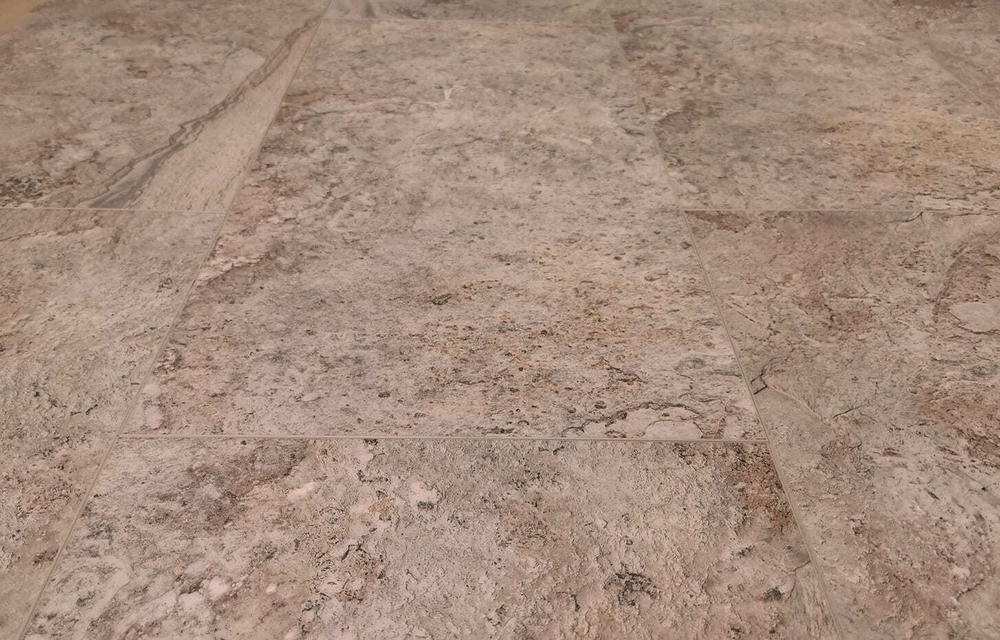 SPC StoneFloor Плитка Травертин Бежевый 234-1 НР