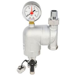 Фильтр сетчатый VARMEGA промывной, поворотный 1/2, с разъемным соединением и ВР, VM21801