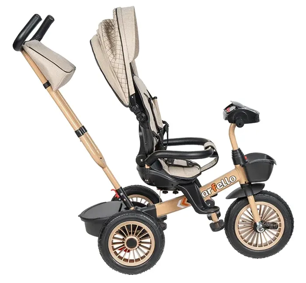 Детский трехколесный велосипед (2024) Farfello PL-03 (Хаки/khaki)