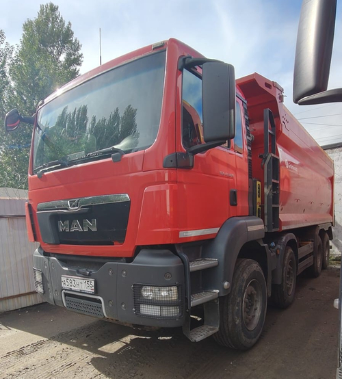 Grunwald 6582* на шасси MAN TGS 8x4 Самосвал 6582-0000010-50 (Дизельный, 10,5 л, 400 л.с., МТ)