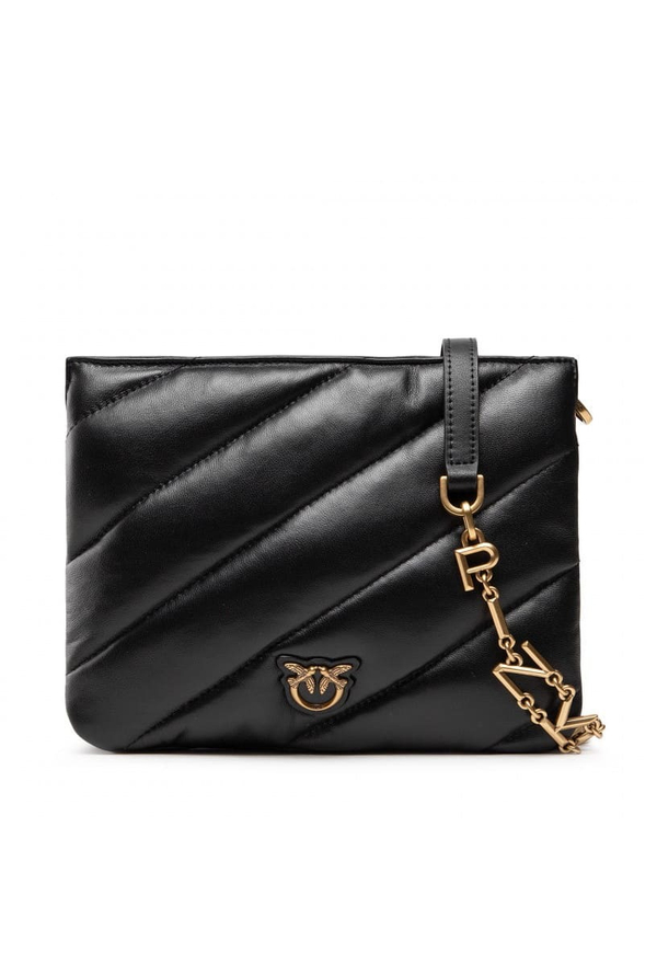 SMALL TWINS BAG MAXI QUILT – black