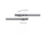 Ноутбук Apple MacBook Air 13 2024 M3 (13.6/2560x1664/24GB/512GB SSD/Apple graphics 10-core) Space Gray (MC8M4)
