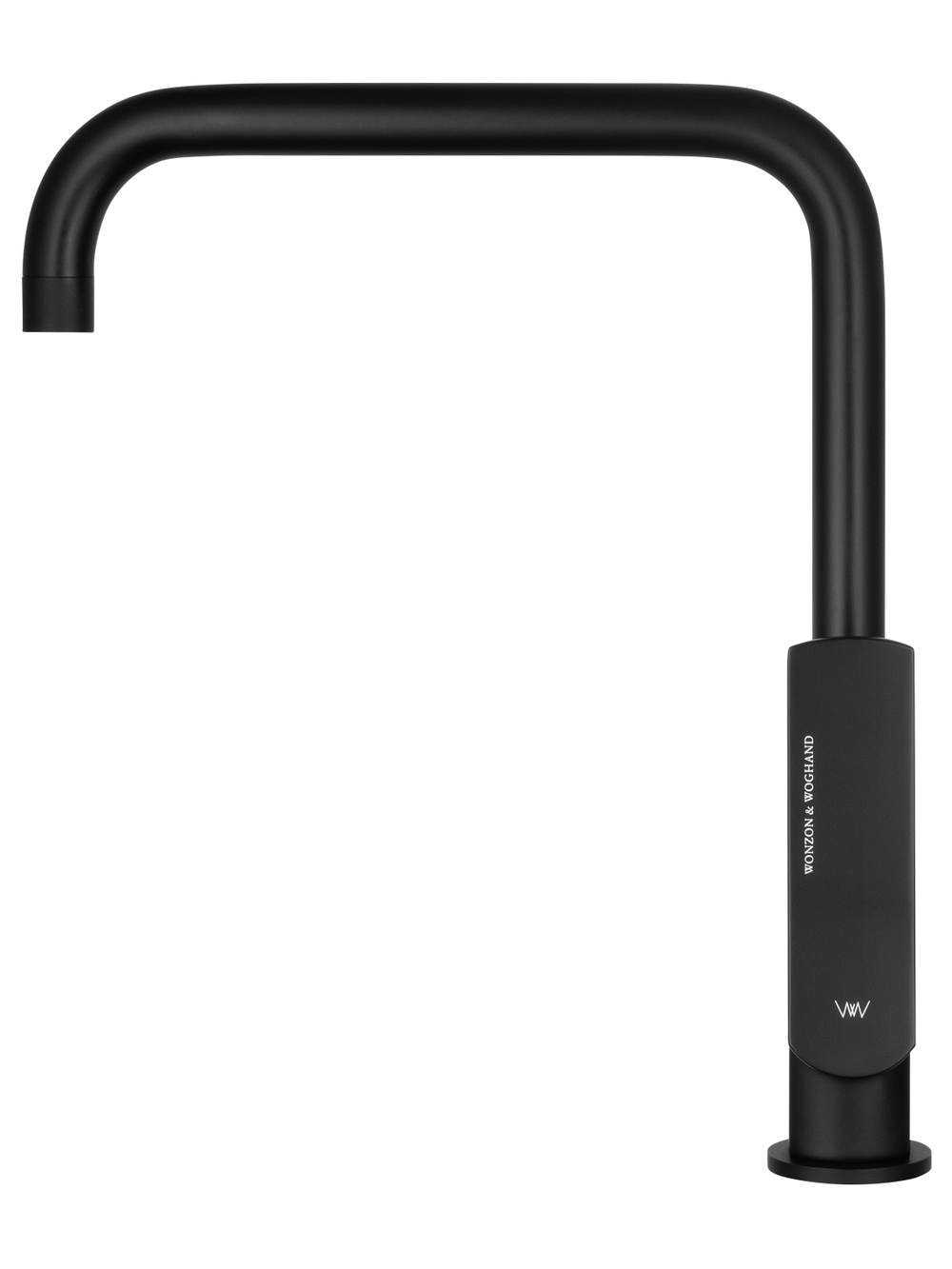 Смеситель для кухни WONZON & WOGHAND, Черный матовый (WW-L1006-MB)