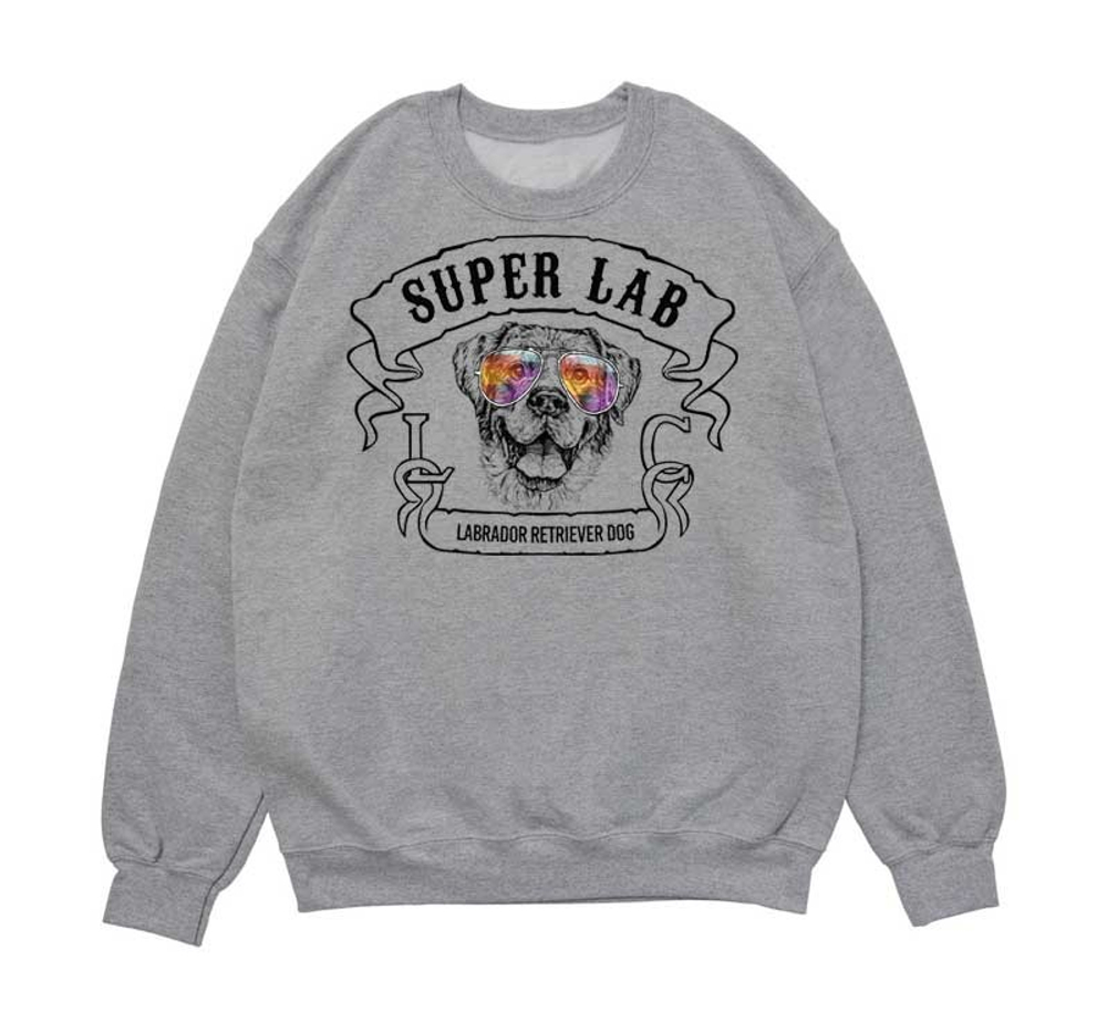 Свитшот "Супер Лаб"