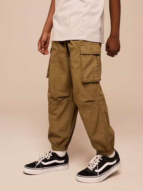 Брюки карго для мальчика Next E42-118, Светло-коричневый