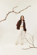 Куртка Called a Garment Флисовая FCF Logo Jacket
vol.2 коричневая