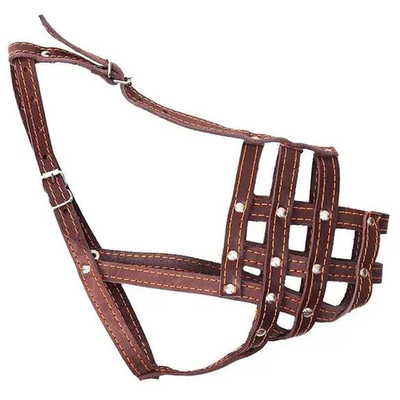 Намордник кож №9 (овчарка кобель) rich breed