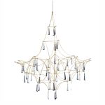 Люстра Lucciola 1E matt gold