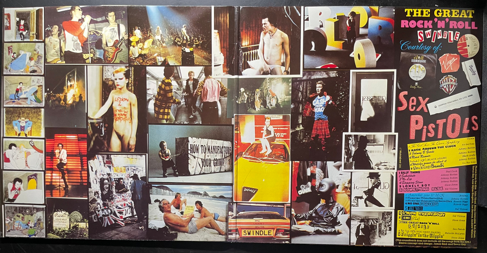 Sex Pistols - The Great Rock 'N' Roll Swindle 2LP (Европа 1985г.)