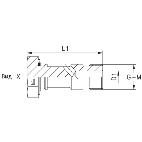 Болт BANJO BSP 1.1/4