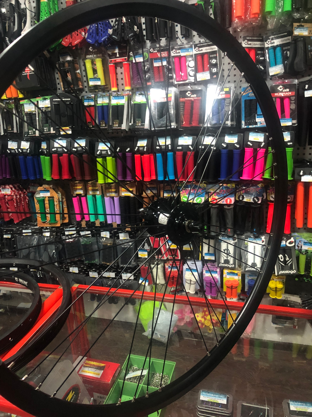 Колесо переднее 29"обод Ryde Andra 9x4., ColtBikes32H QR черный, пром. подшипник