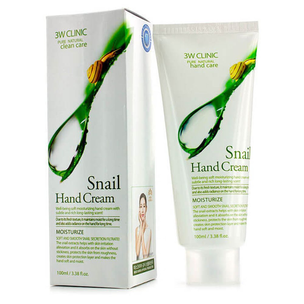 3W Clinic. Крем для рук Snail Hand Cream