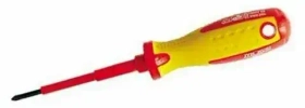 Отвертка SL6,5 x 150 мм, Insulated, CrMo, до 1000 В, двухкомп. рукоятка// Matrix 12920
