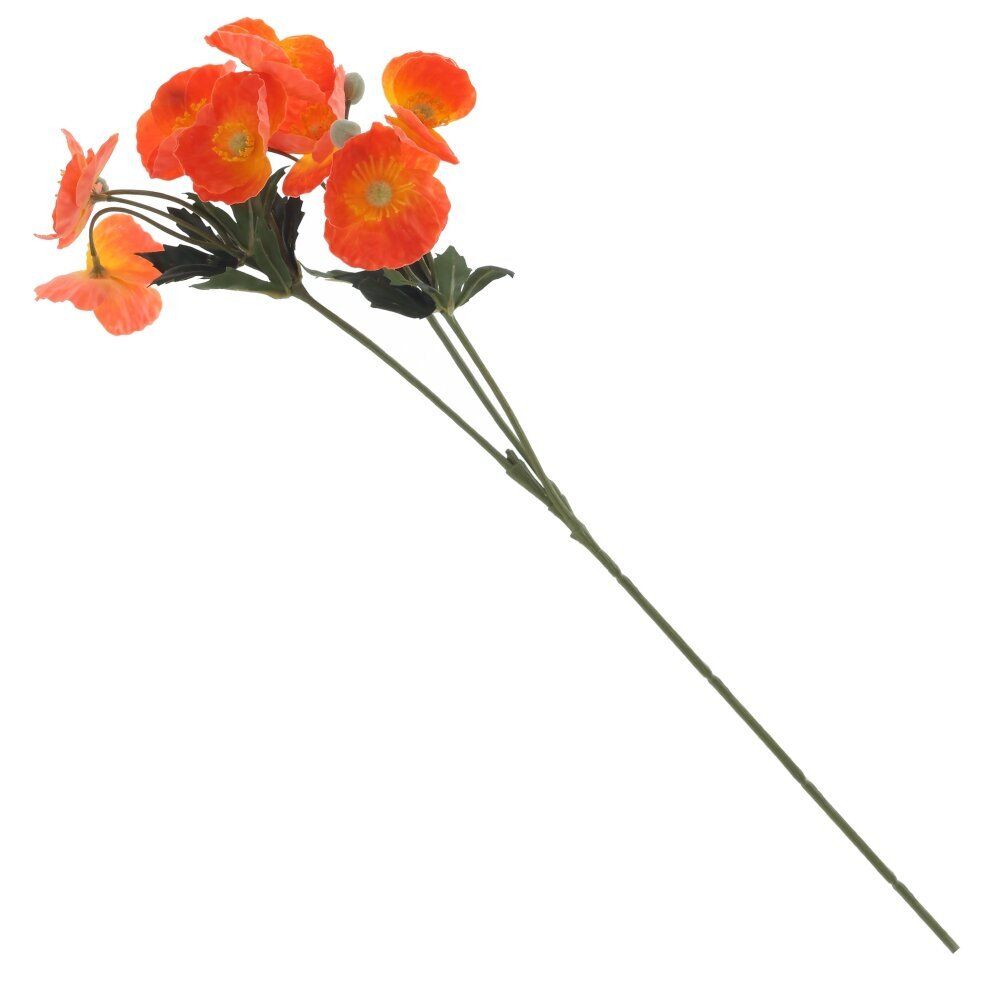 GAEM Цветок искусственный "Мак", L21 W6 H63 см