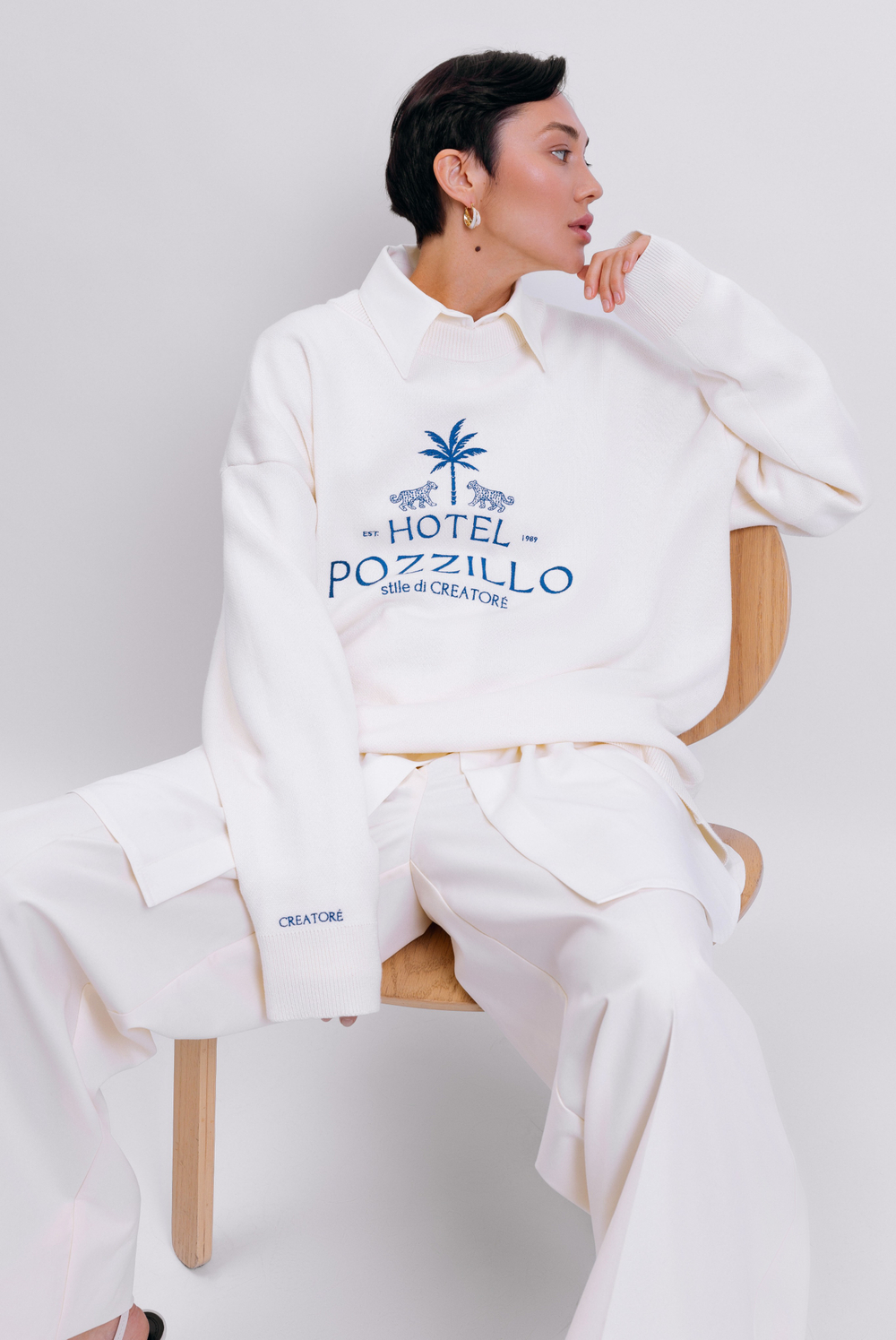 Джемпер из хлопка