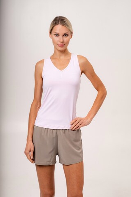 Женский топ RS Court V-Neck Top (Light Pink/White 232W010906/000)