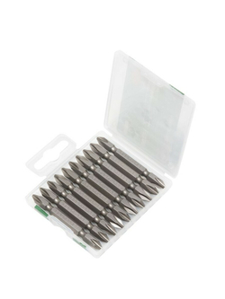 Набор бит 10пр., 1/4''(PH2xPH2, L-65мм), в пластиковом футляре RockForce##Rock FORCE RF-2101