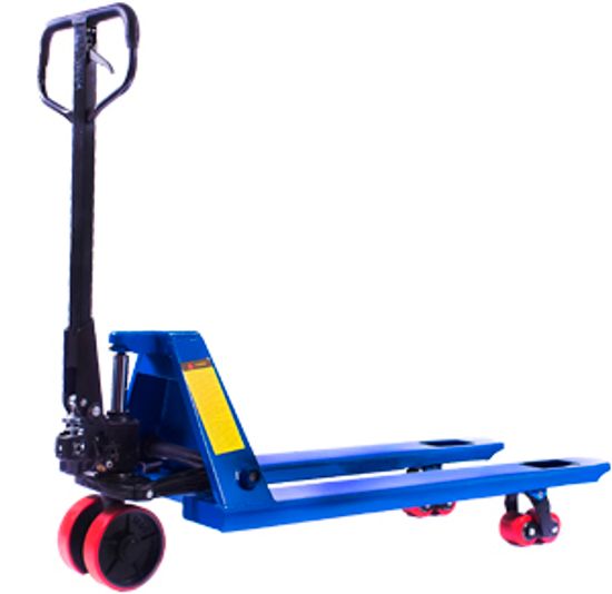 Тележка гидравлическая TOR RHP 2500, 1150х550 мм (резиновое колесо)