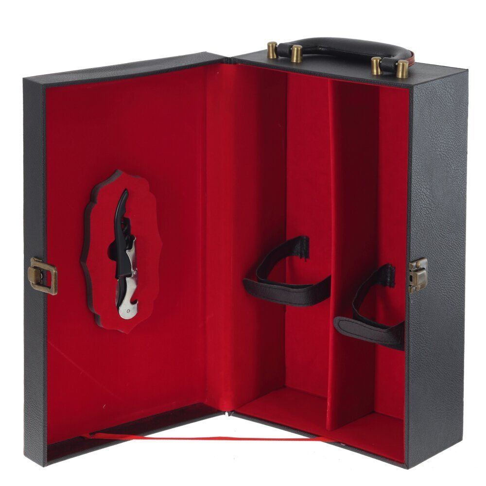 GAEM Шкатулка для бутылок с набором сомелье, L19,5 W12 H35 см