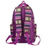 Рюкзак Brauberg молодежный Фиолетовые узоры, 46*34*18 см, 27л, 600 гр., 2отд.