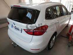 Фаркоп оцинкованный Galia B023C для BMW X1 F48 07/2015-, BMW 2-Series Active Tourer F45 09/2014-, BMW 2-Series Gran Tourer F46 05/2015-(паспорт и сертификат в комплекте)(без электрики)