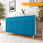 Комод BREEZE, цвет бриз софт / белый жемчуг