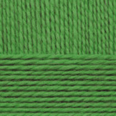 Пряжа "Подмосковная", 50% шерсть, 50% акрил, 100гр-250м, ковыль (яр. зеленый)