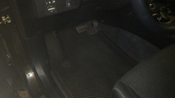 Автоковрики для Toyota RAV 4, 5- дверей. IV-поколение. Багажник с "докаткой". (2012-2019)